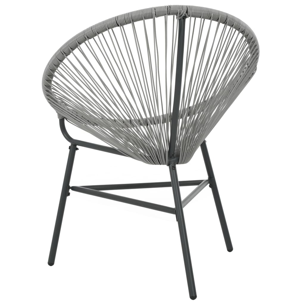 Acapulco-Gartenstuhl Poly Rattan Grün