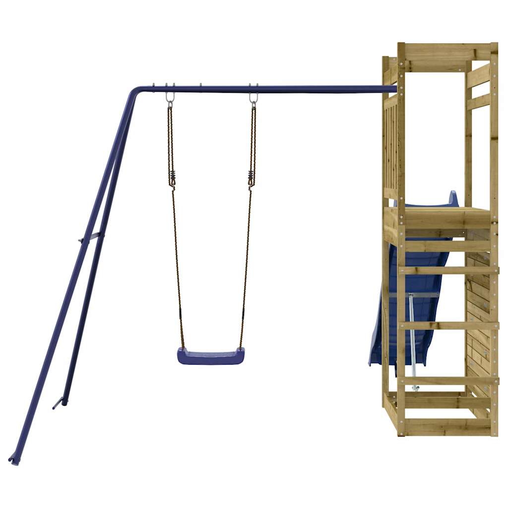 Spielturm Massivholz Kiefer