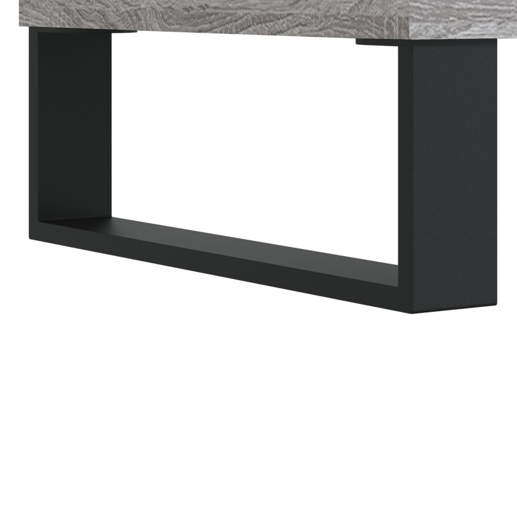 3-tlg. Badmöbel-Set Räuchereiche Holzwerkstoff