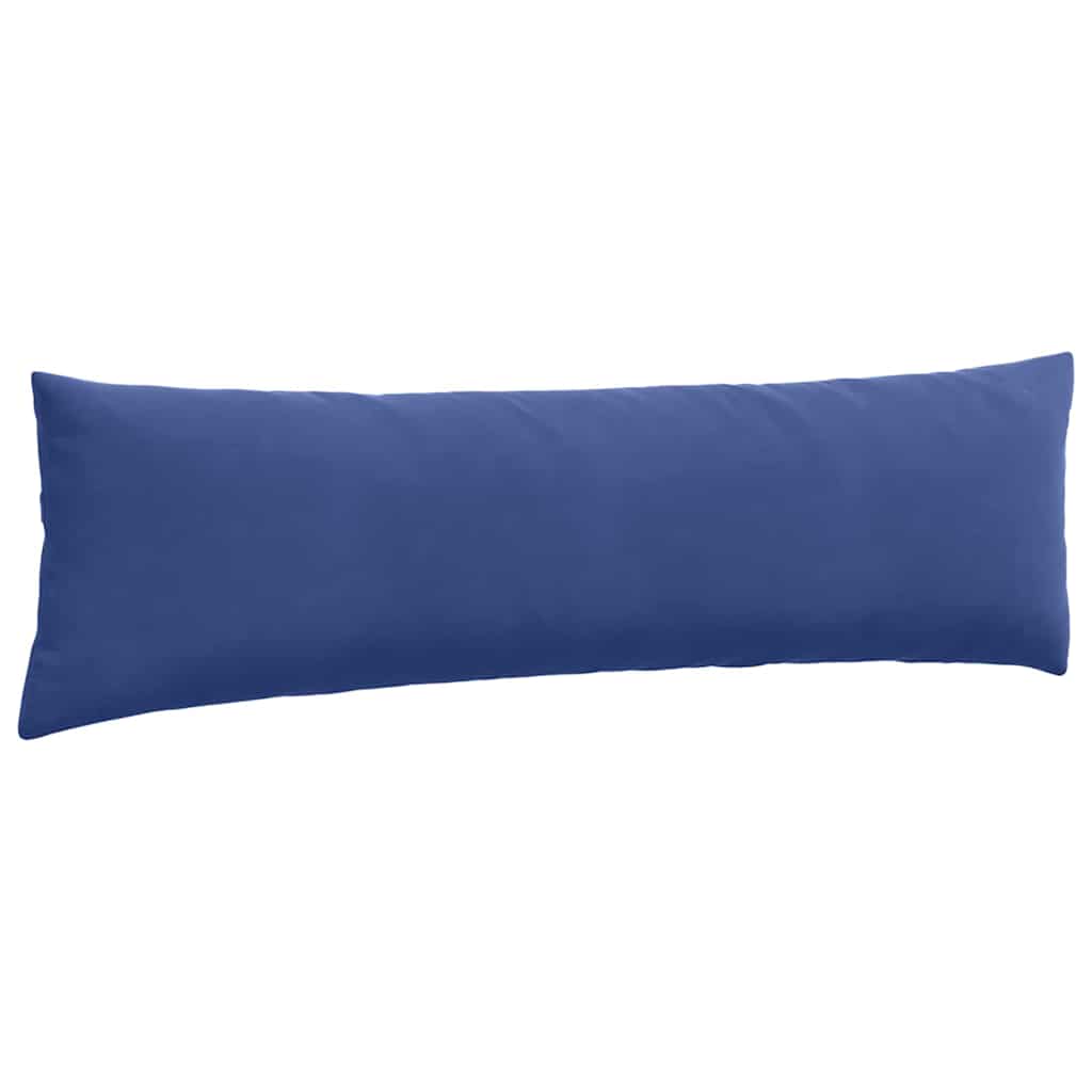 Sofakissen 2 Stück Blau 50 x 30 cm Cordstoff
