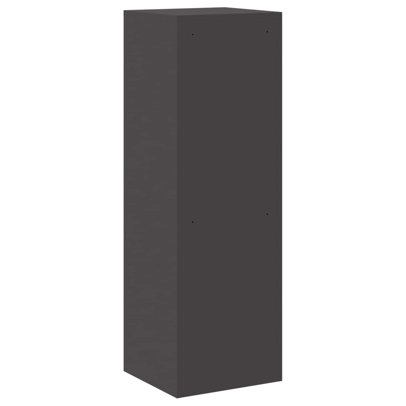 Aktenschrank 2 pcs Schwarz 44 x 50 x 139 cm Kaltgewalzter Stahl