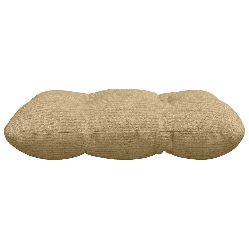 Sitzkissen 4 pcs Hellgrau 40 x 40 cm Cordstoff