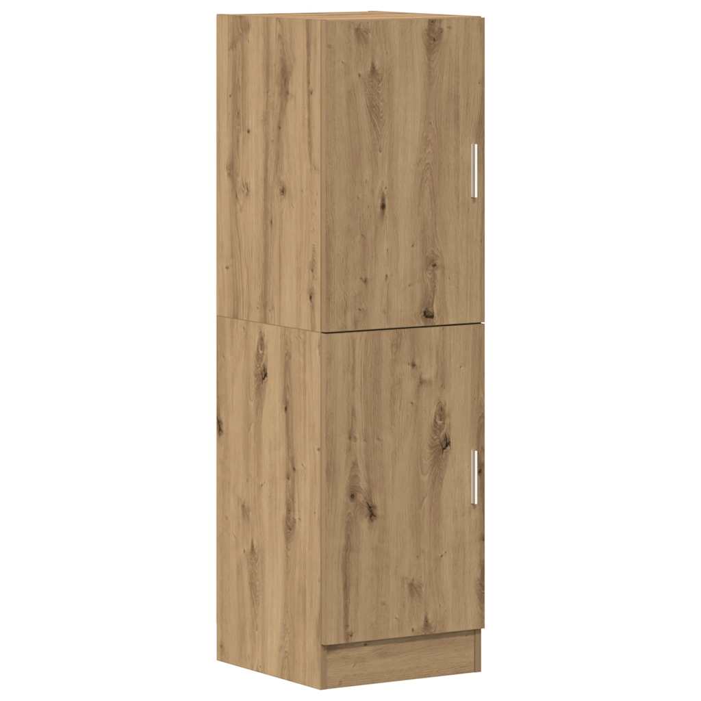 2-tlg. Küchenschrank-Set Weiß Holzwerkstoff