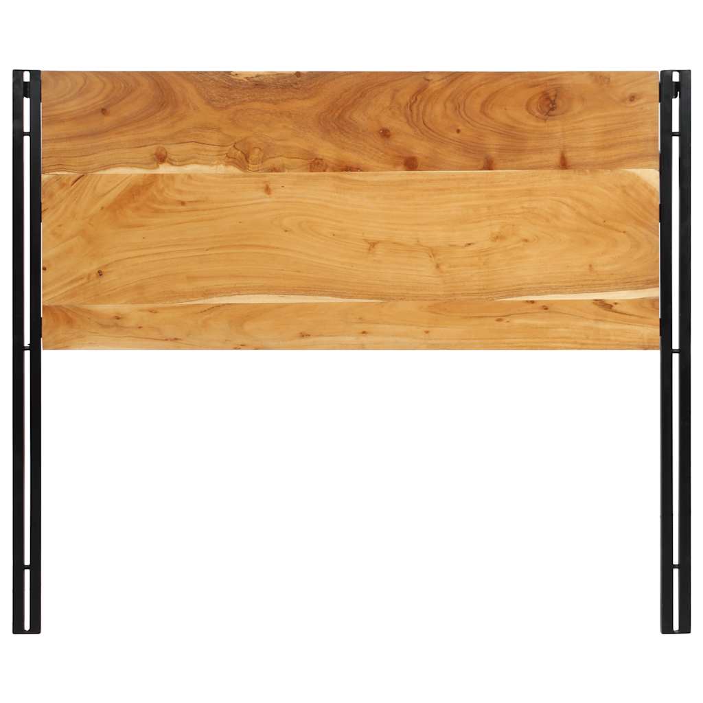 Kopfteil 100 cm Massivholz Mango und Eisen