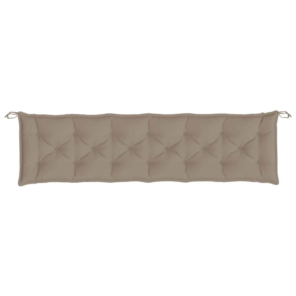 Gartenbank-Auflage Anthrazit 100x50x7 cm Oxford-Gewebe