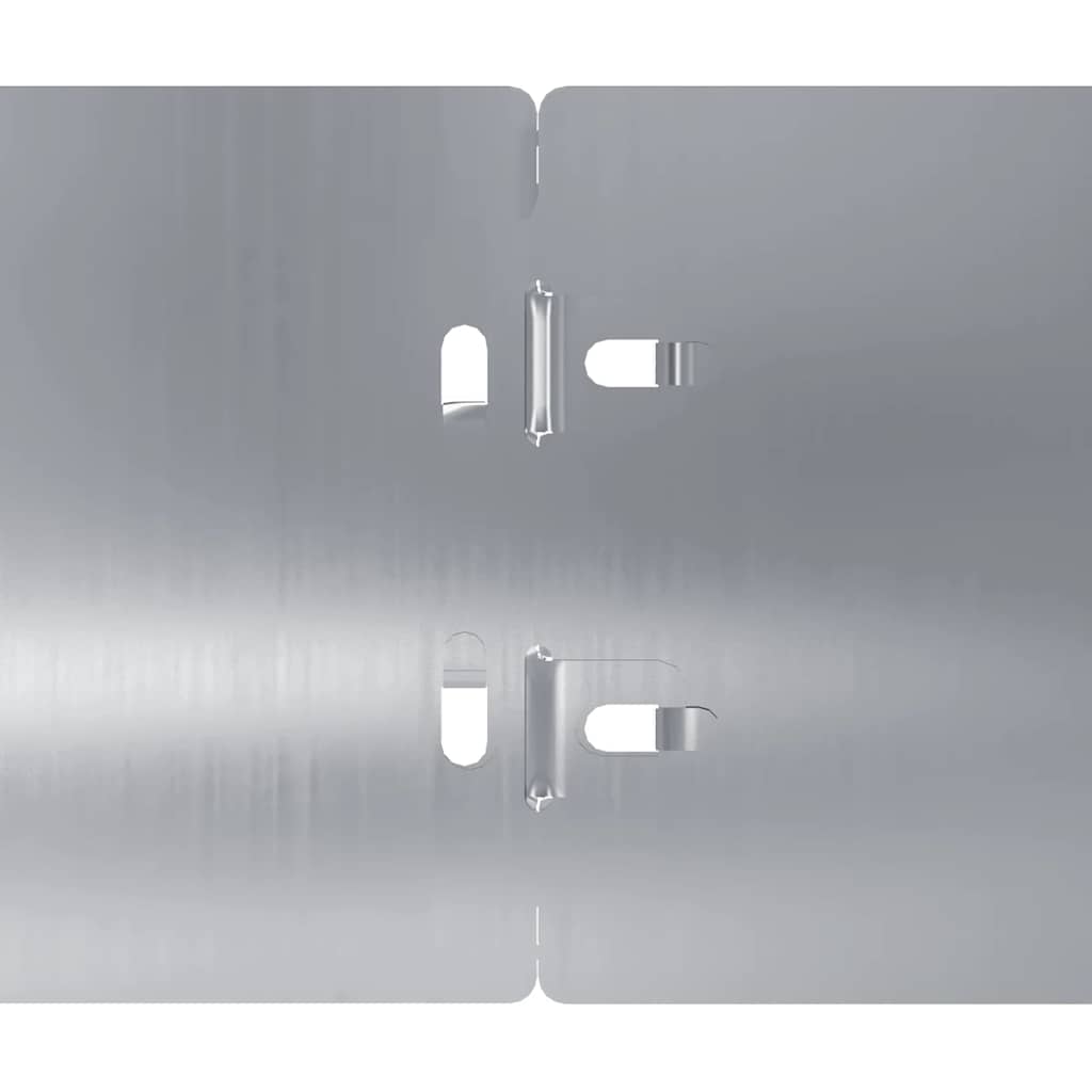 Raseneinfassung 10 pcs 10 x 103 cm Wetterfeststahl Rostig