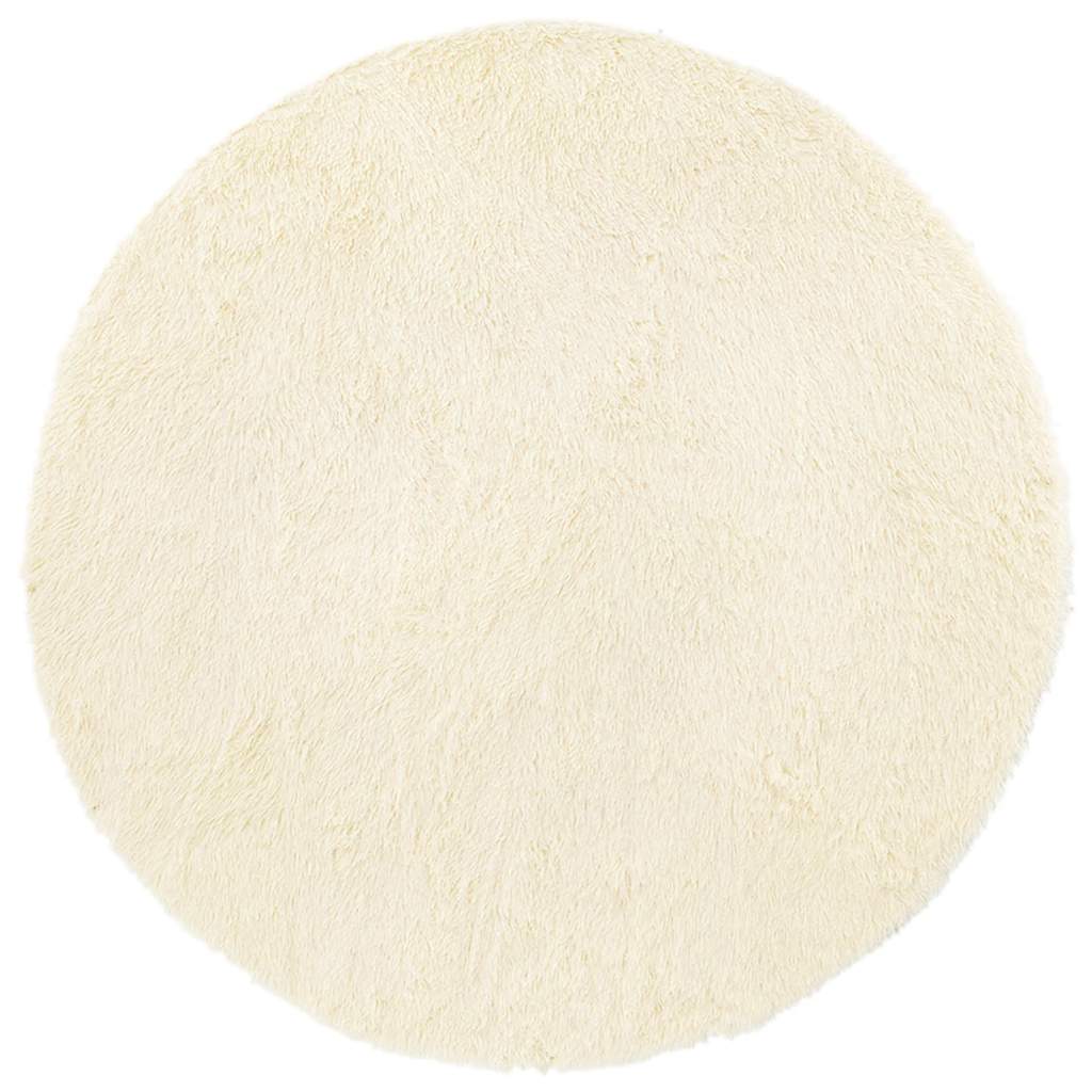 Teppich Shaggy Hochflor NAVARRA Beige 60x100 cm Polyester