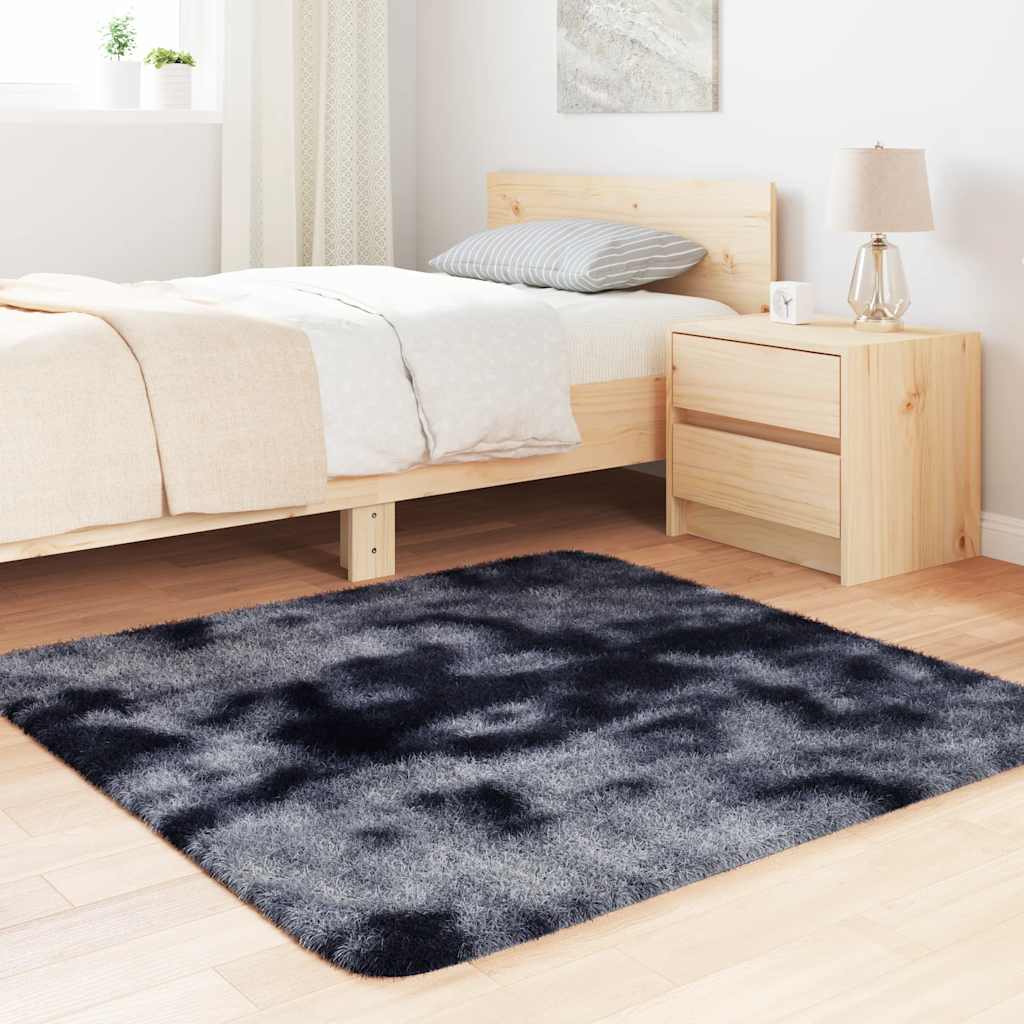 Teppich Shaggy Hochflor NAVARRA Beige 60x100 cm Polyester