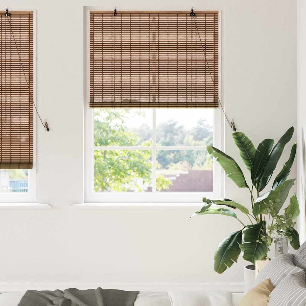 Rollo Braun 60 x 160 cm Bambus