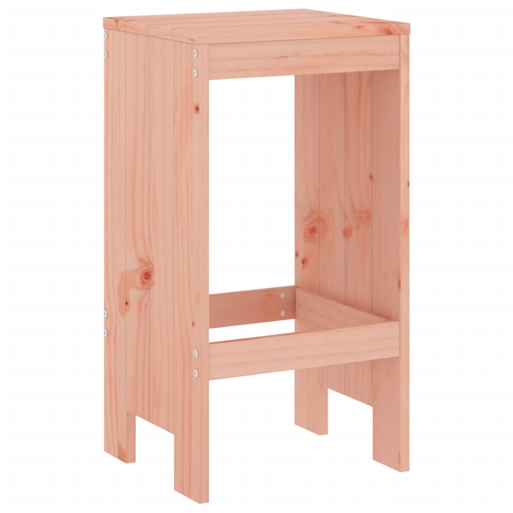 Gartenhocker 2 Stk. Weiß 40x36x45 cm Massivholz Kiefer