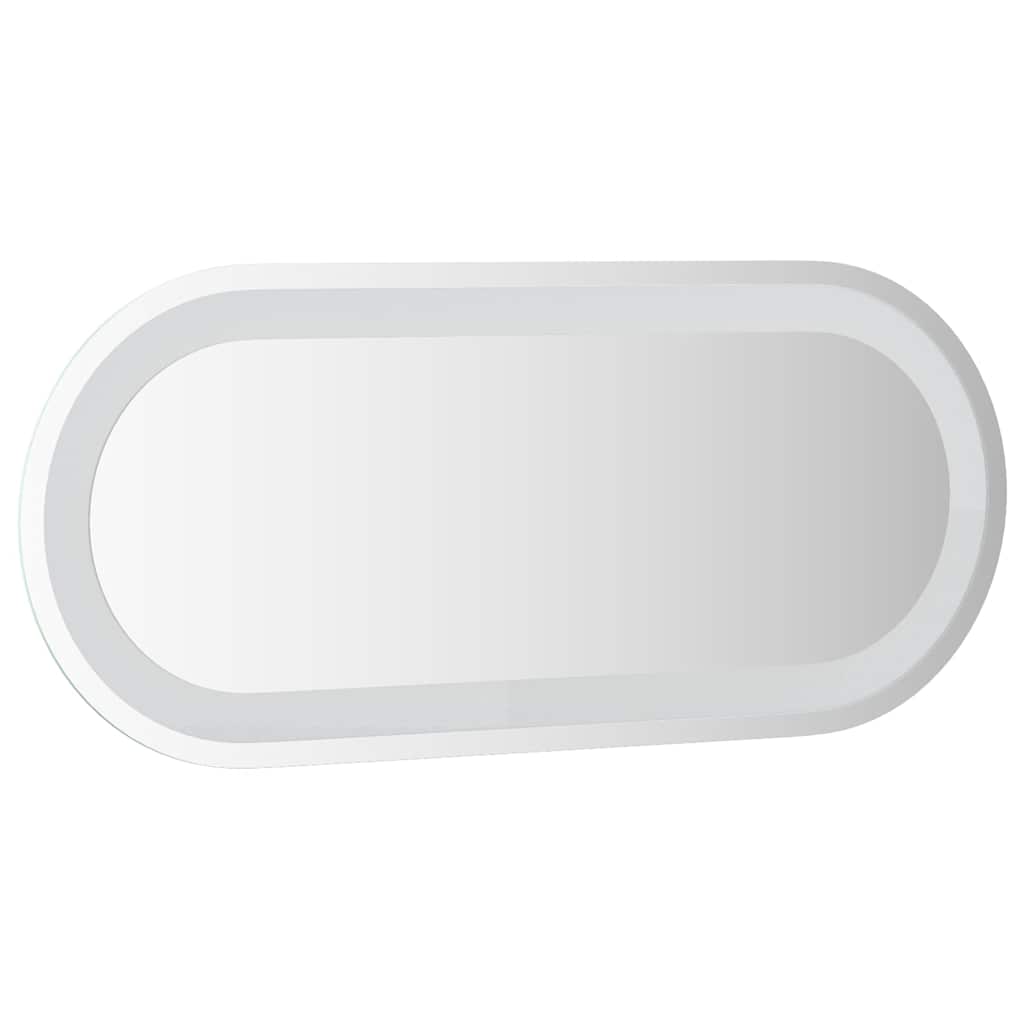 LED-Badspiegel 40x15 cm Oval