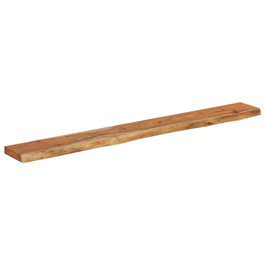 Wandregal 40x20x2,5 cm Rechteckig Massivholz Akazie Baumkante