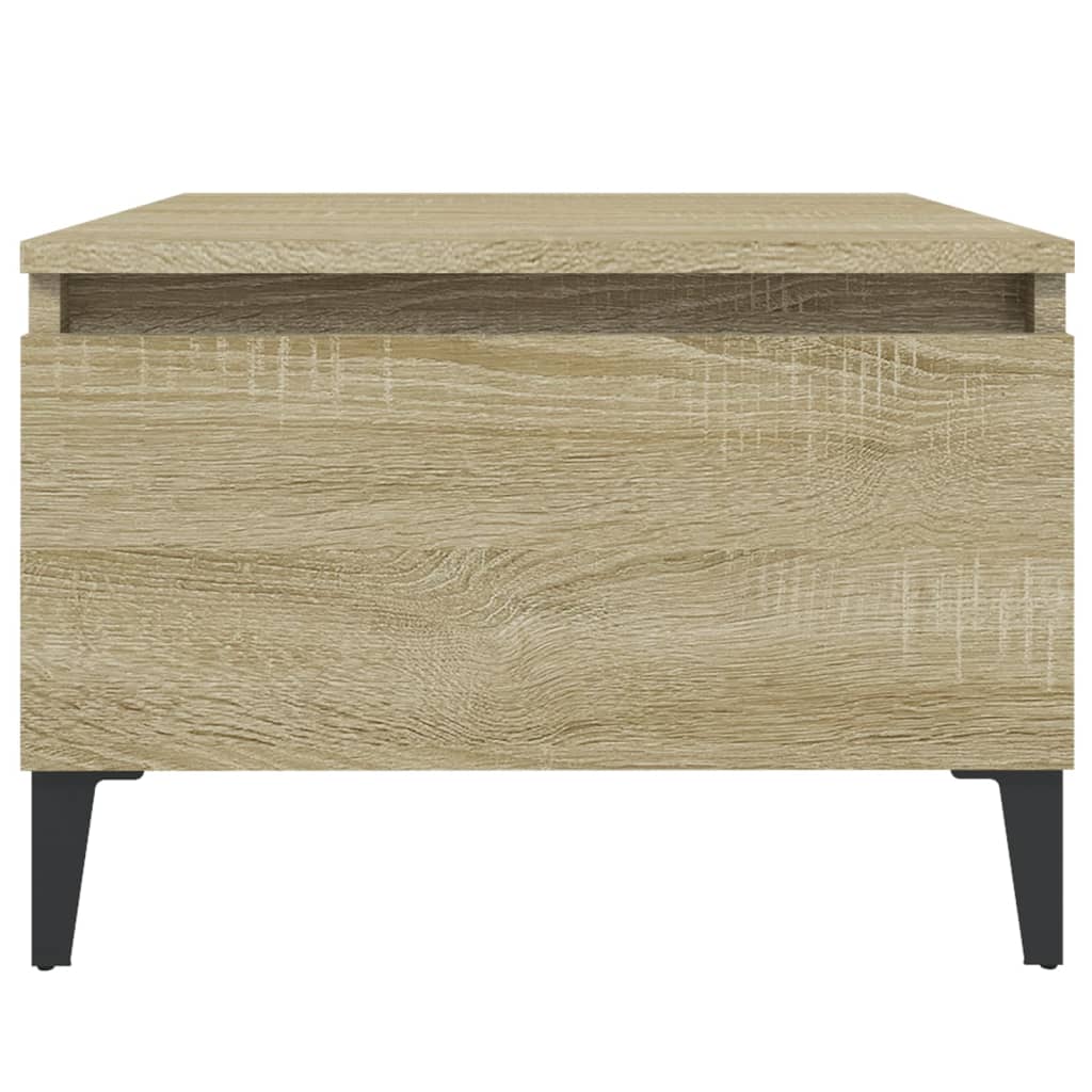 Beistelltisch Weiß 50x46x35 cm Holzwerkstoff
