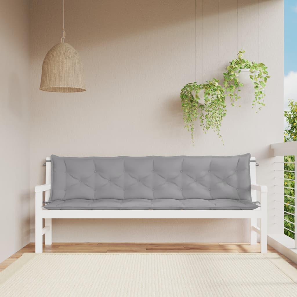 Gartenbank-Auflagen 2 Stk. Königsblau 100x50x7 cm Oxford-Gewebe