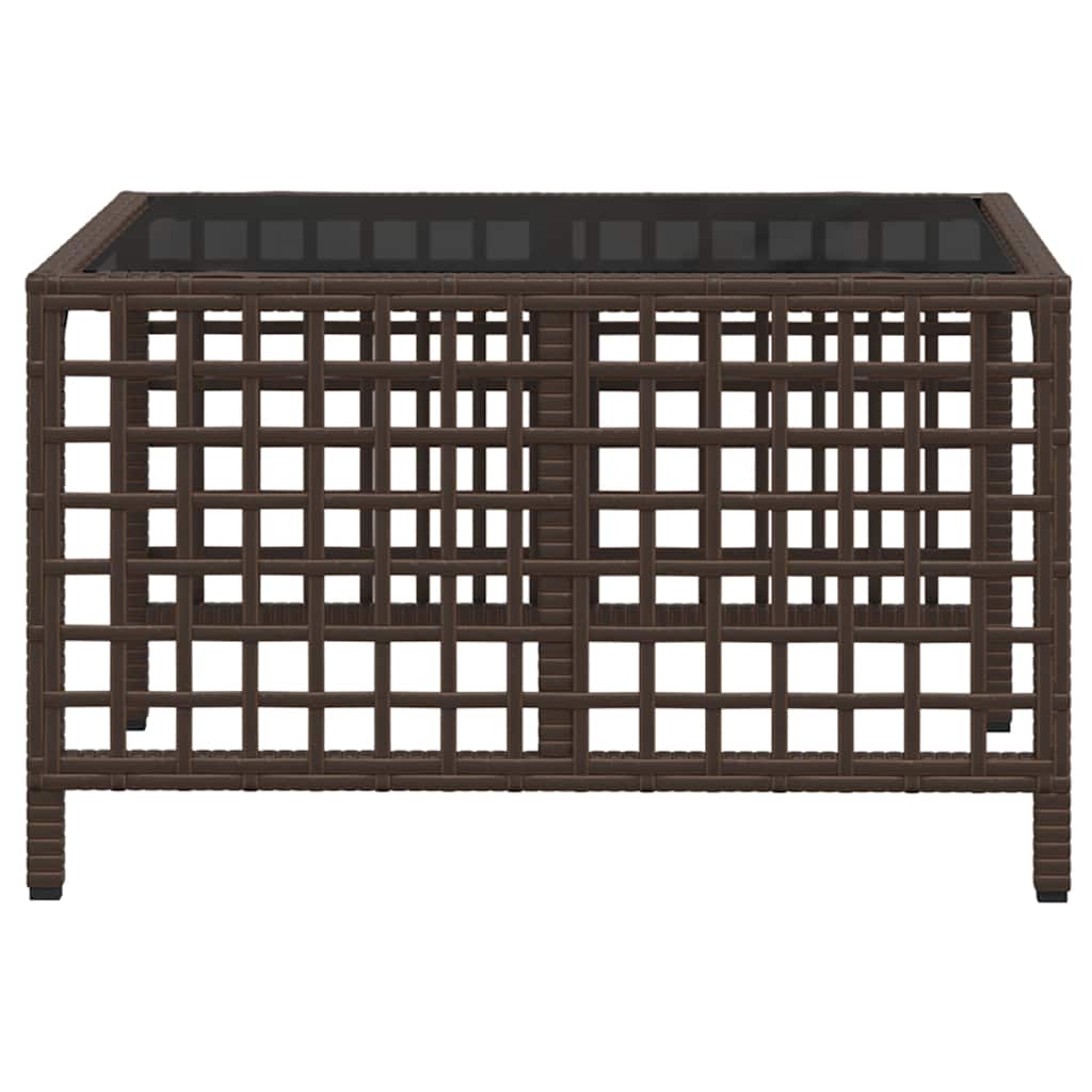 3-tlg. Garten-Ecksofa-Set mit Kissen Schwarz Poly Rattan