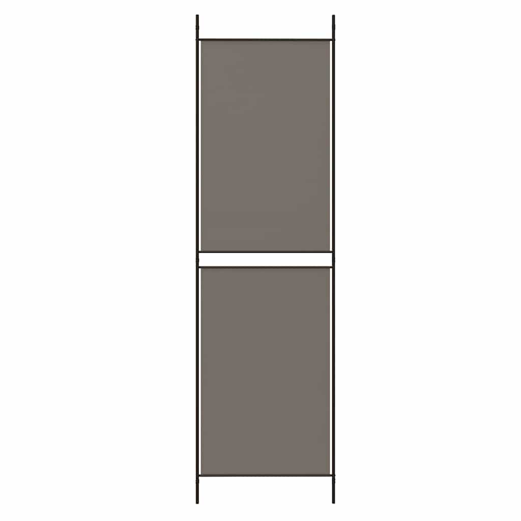3-teiliger Raumteiler Beige 150 x 180 cm Stoff