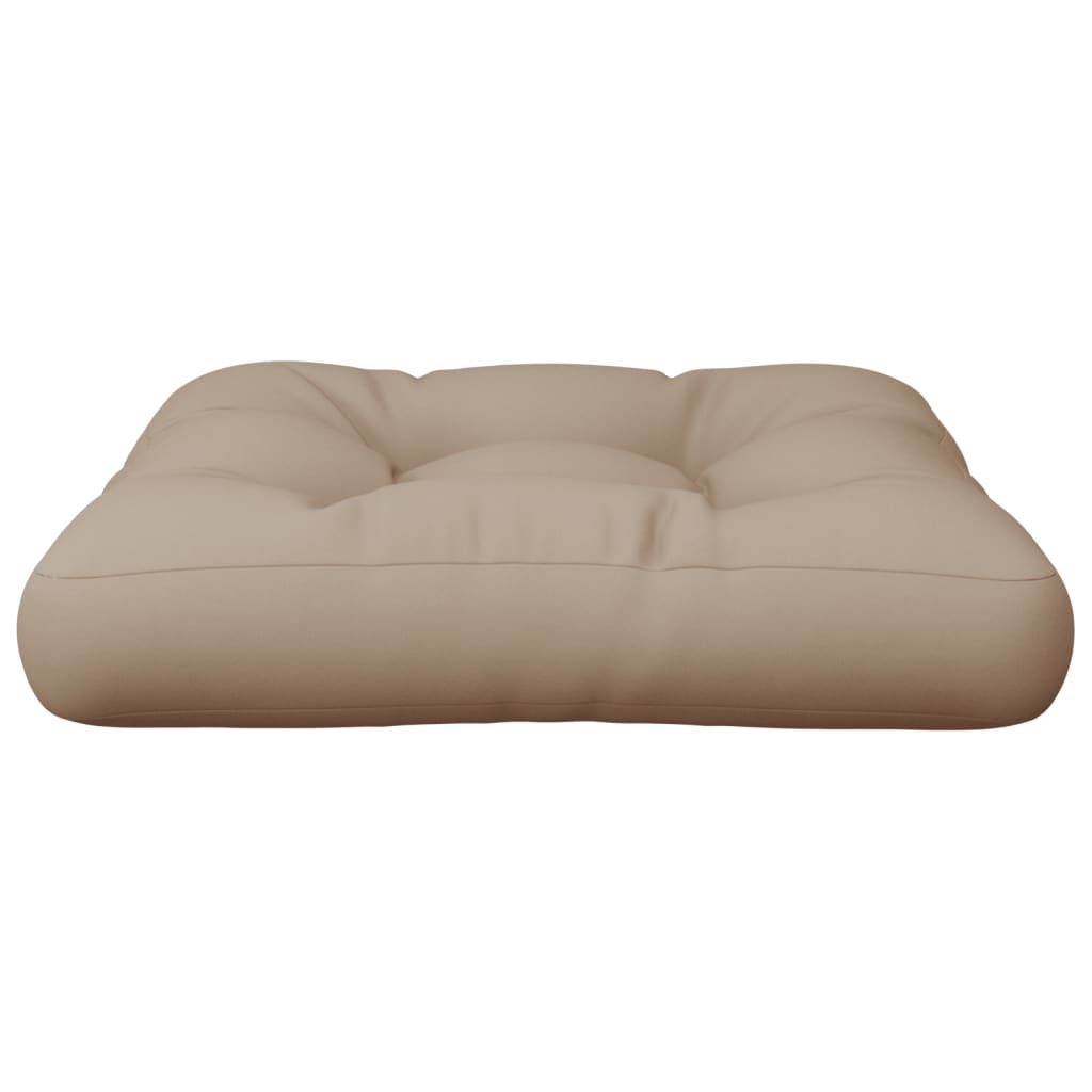 Palettenkissen Anthrazit 50x50x12 cm Stoff