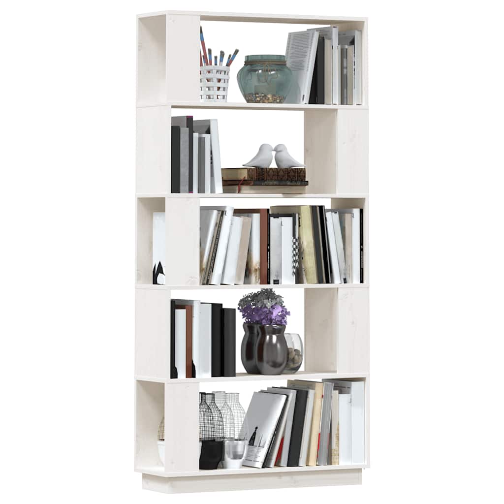 Bücherregal/Raumteiler 80x25x163,5 cm Massivholz Kiefer