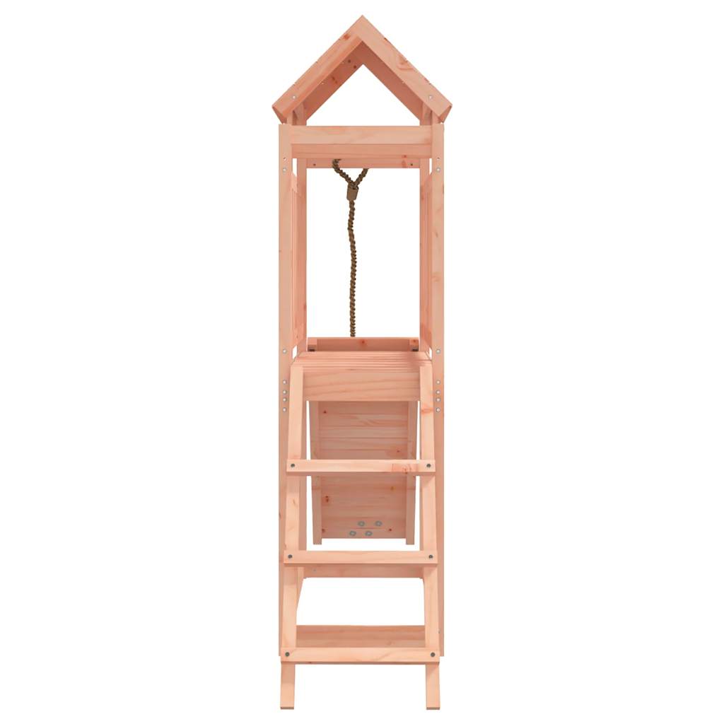 Spielturm mit Kletterwand Massivholz Kiefer