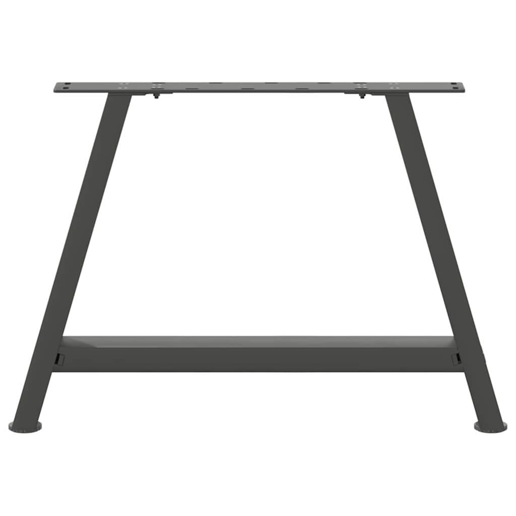 Couchtischbeine A-Form 2 Stk. 30x(30-31) cm Stahl