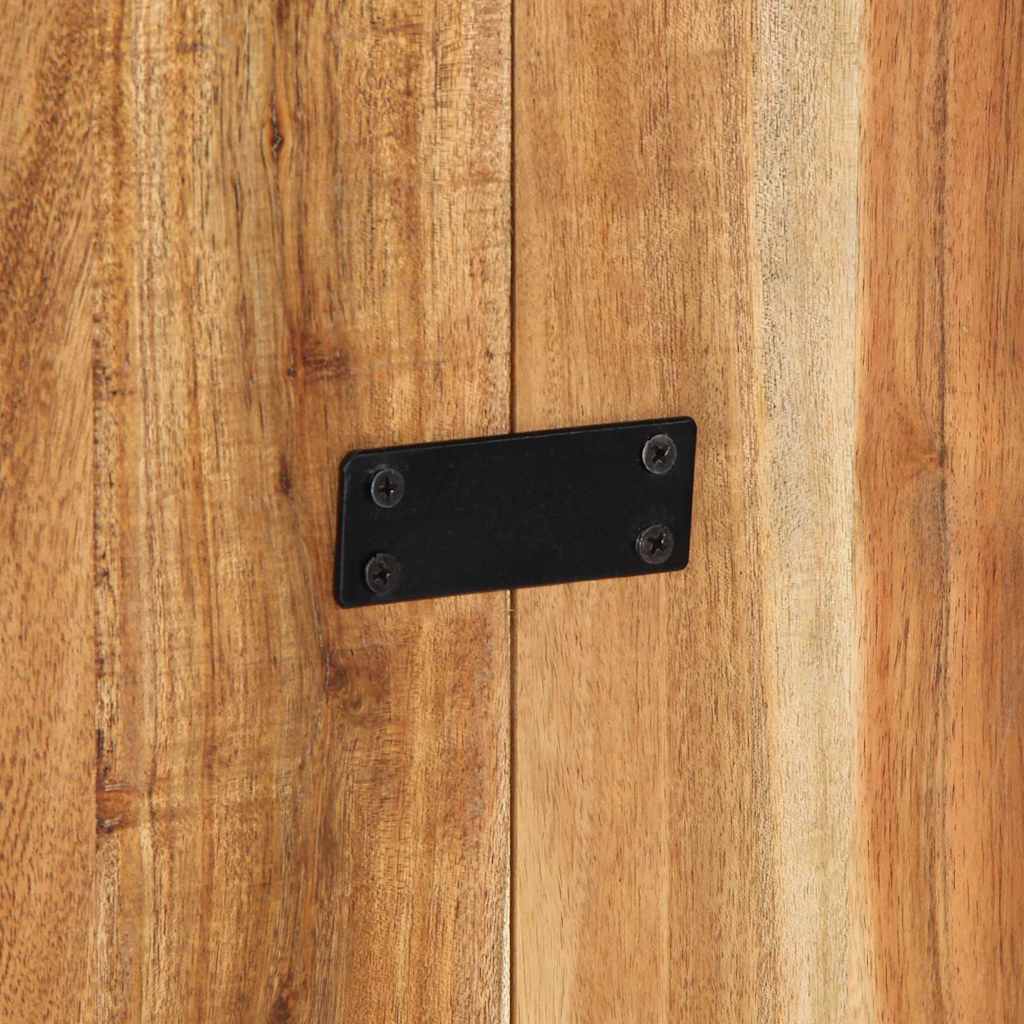 Kopfteil Mehrfarbig 160 cm Massivholz Altholz