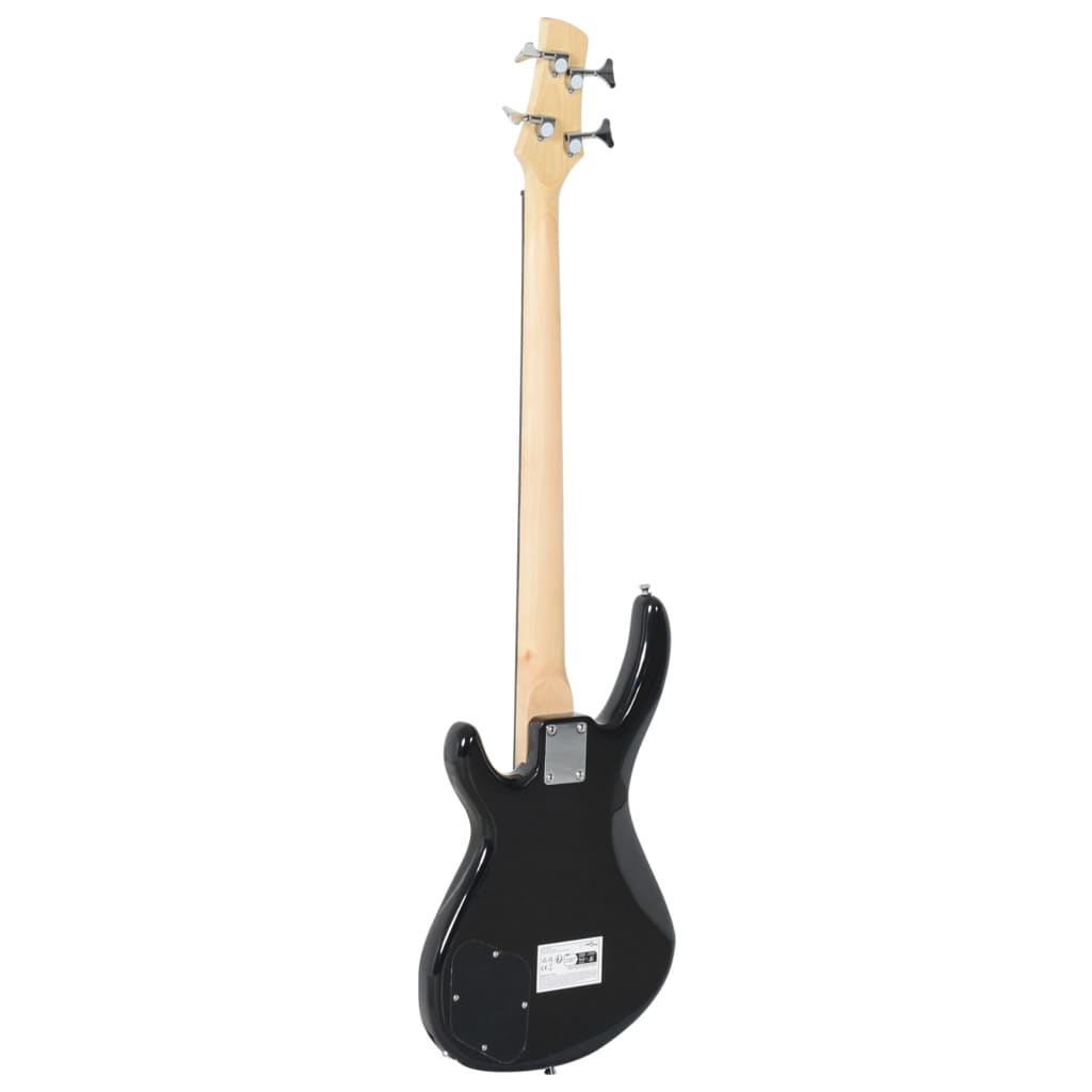 E-Bass für Anfänger mit Tasche Blau und Schwarz 4/4 46"
