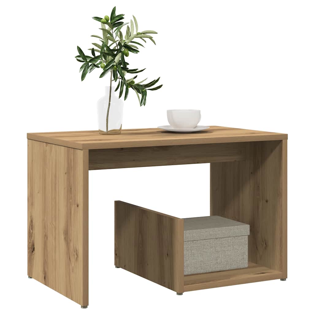 Beistelltisch Weiß 59x36x38 cm Holzwerkstoff