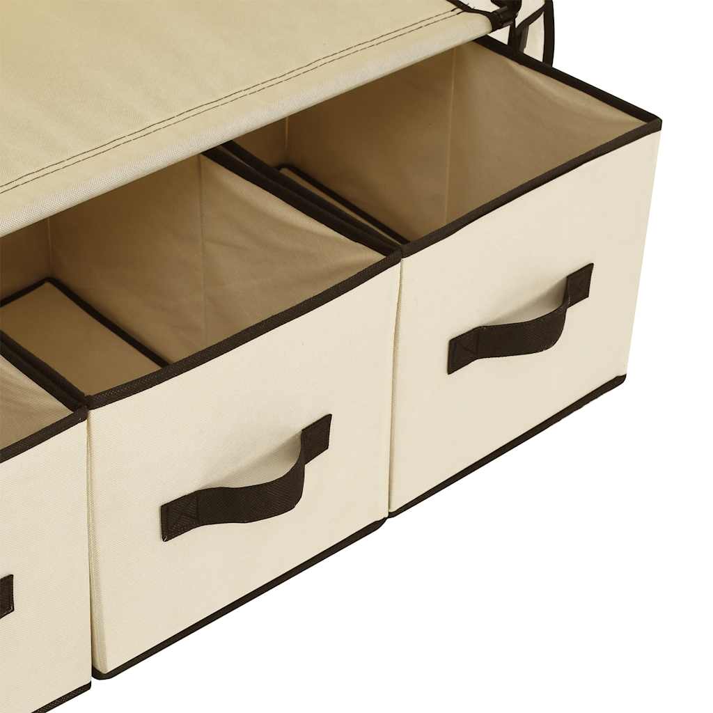 Kleiderschrank Schwarz 87 x 49 x 159 cm Stoff