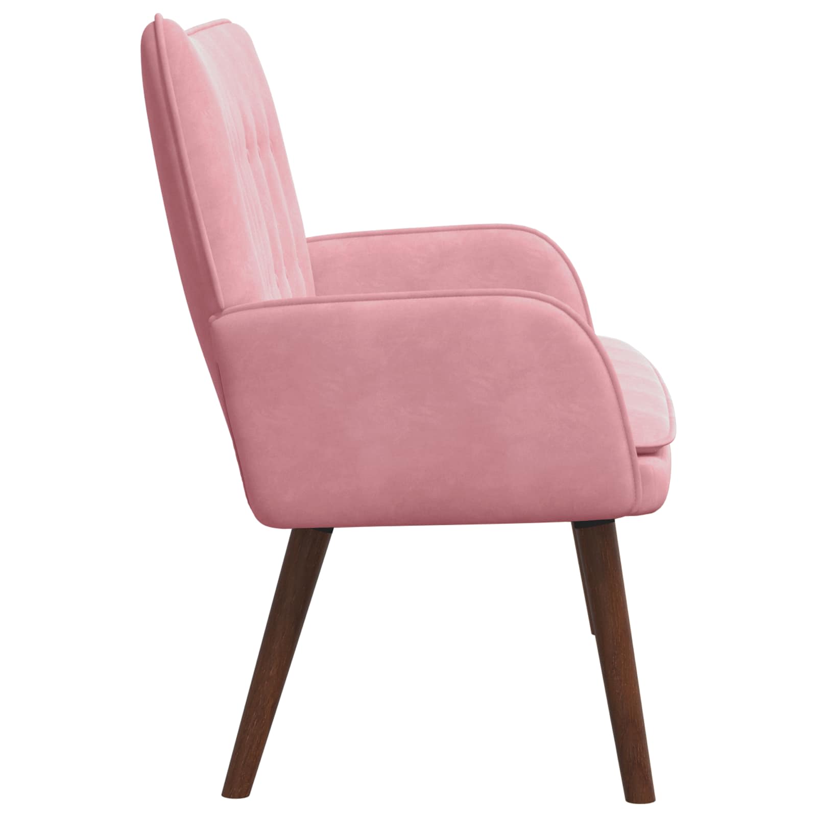 2-Sitzer Sofa Hellgrau 115 x 61 x 87 cm Samt (V)