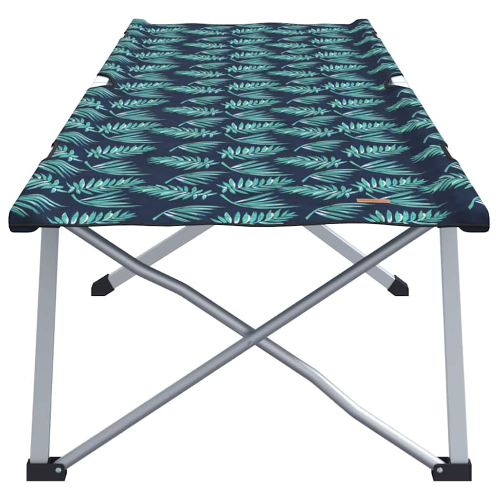 Klapp Schlafbett fürs Camping Blau 194 x 62,5 x 42,5 cm