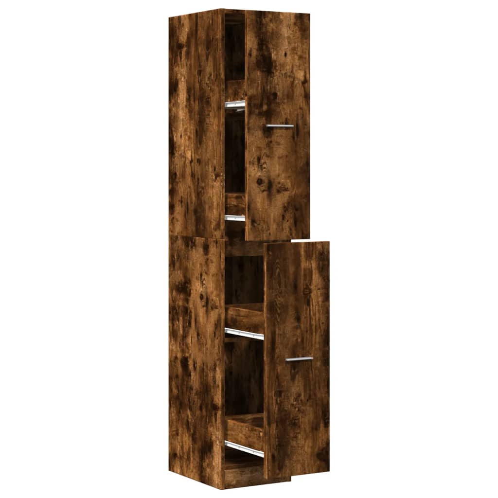 Apothekerschrank Weiß 30 x 41 x 174,5 cm Holzwerkstoff