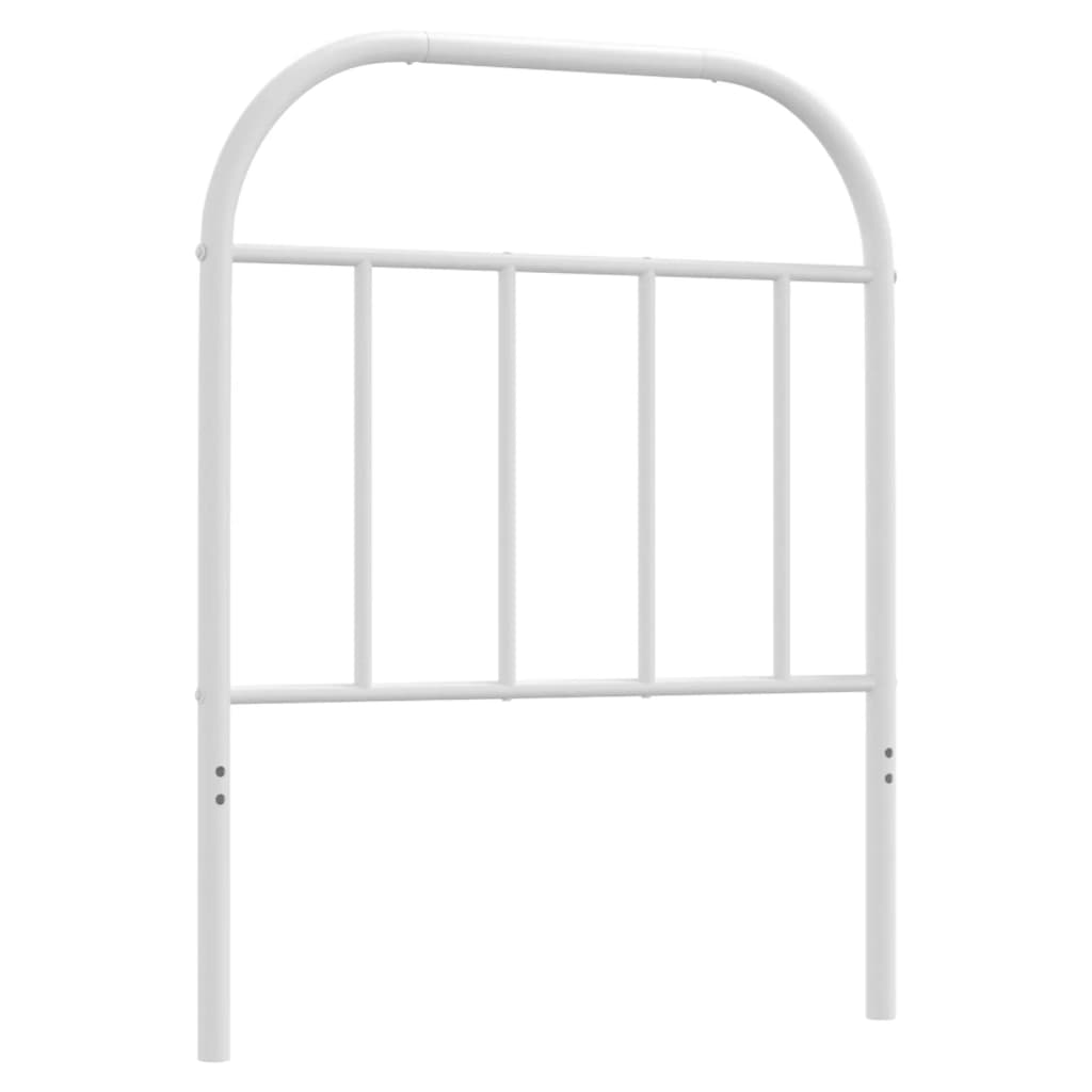 Ersatz-Kopfteil Metall Schwarz 75 cm