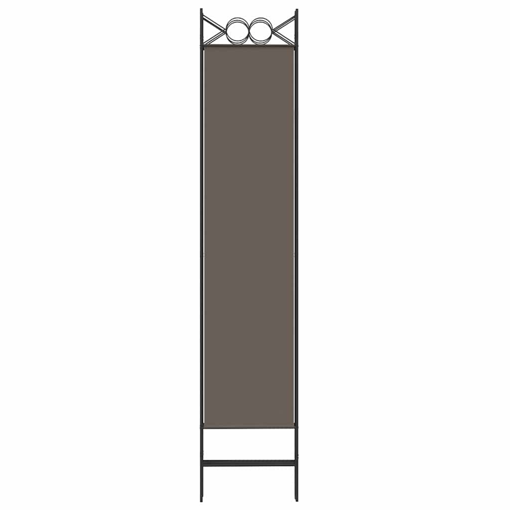 3-teiliger Raumteiler Beige 120 x 200 cm Stoff