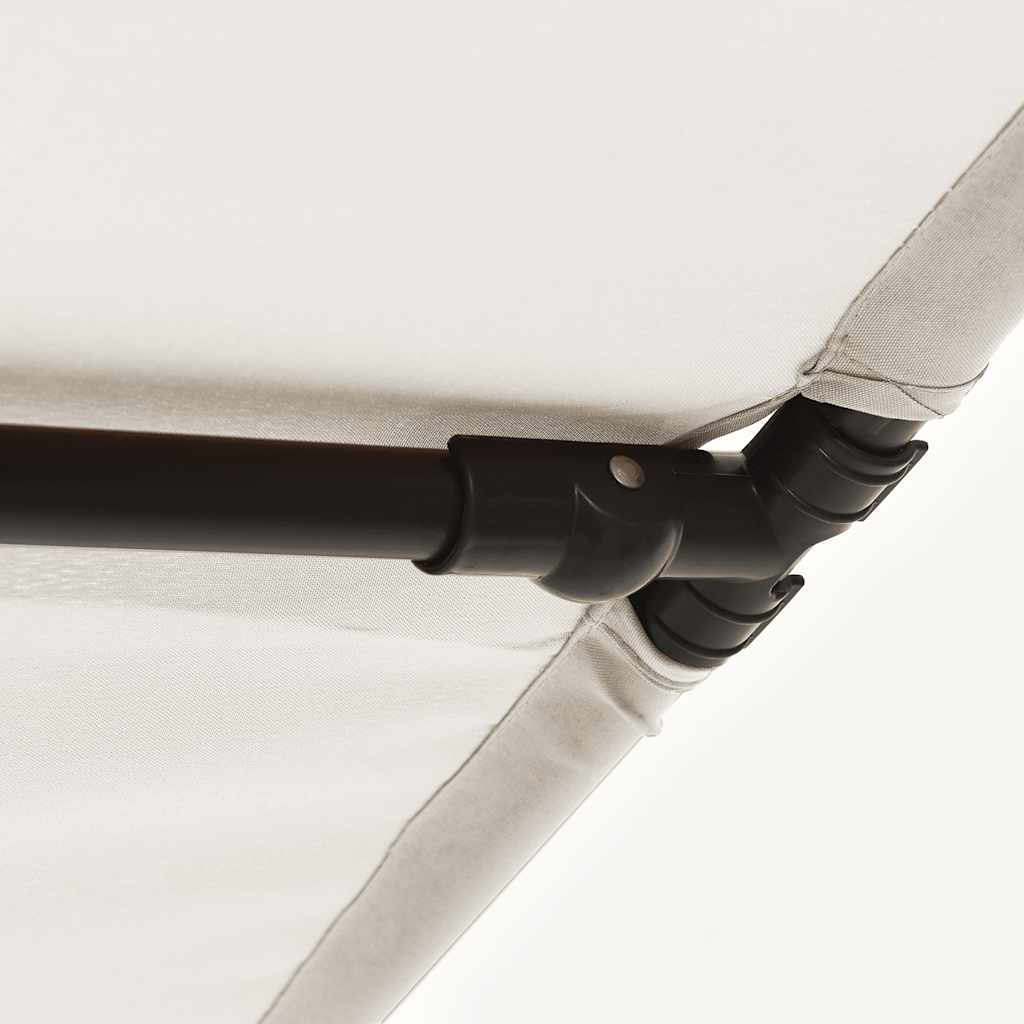 Sonnenschirm mit Aluminium-Mast 180x110 cm Bordeauxrot