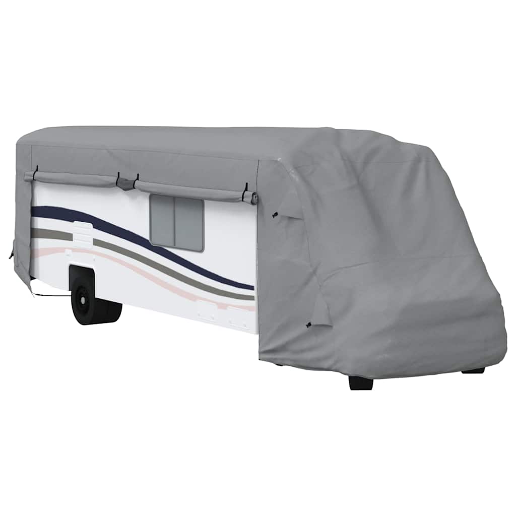 Schutzhülle für Wohnmobil Grau 570x235x275 cm Vliesstoff