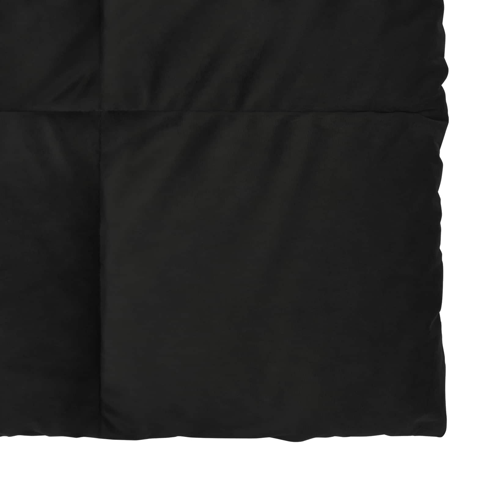 Sommerdecke Gesteppt Anthrazit 135 x 200 cm Mikrofaser
