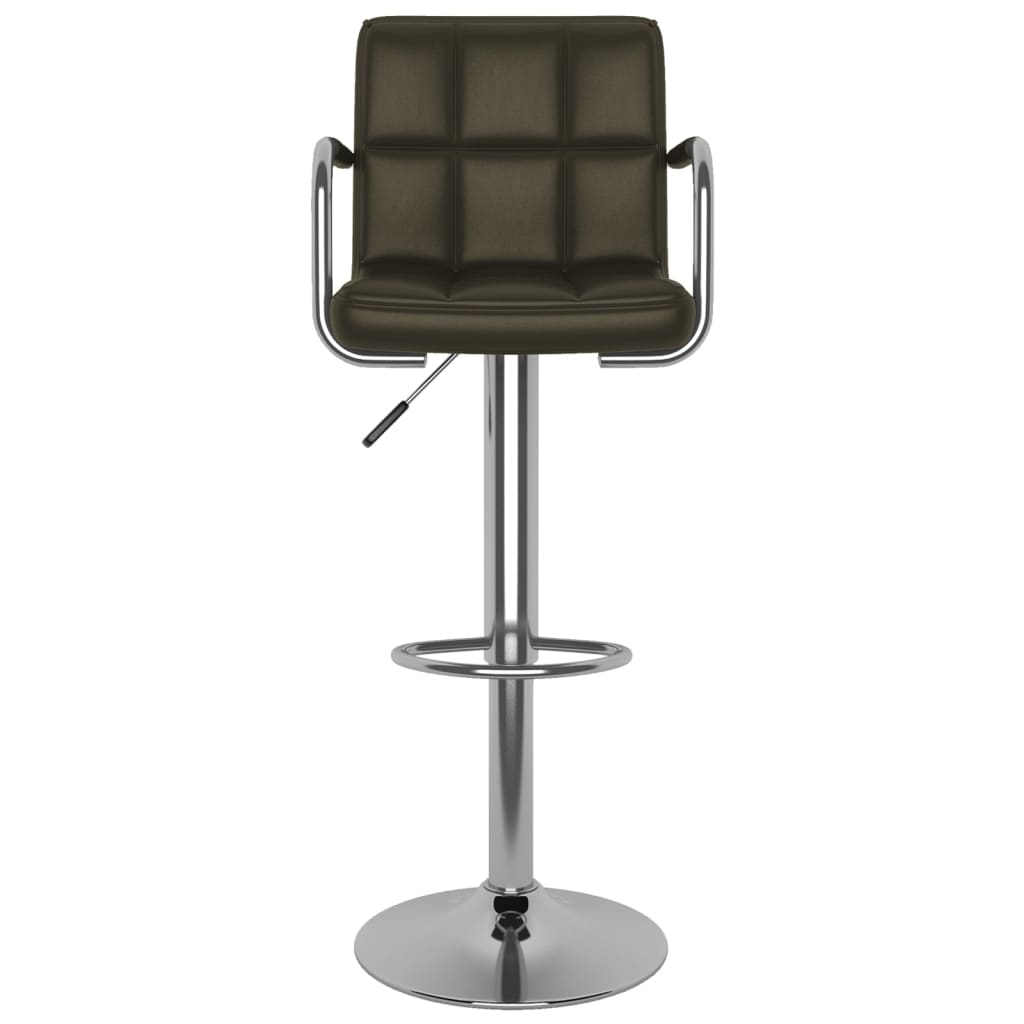 Barhocker 2 Stk. Rot Kunstleder