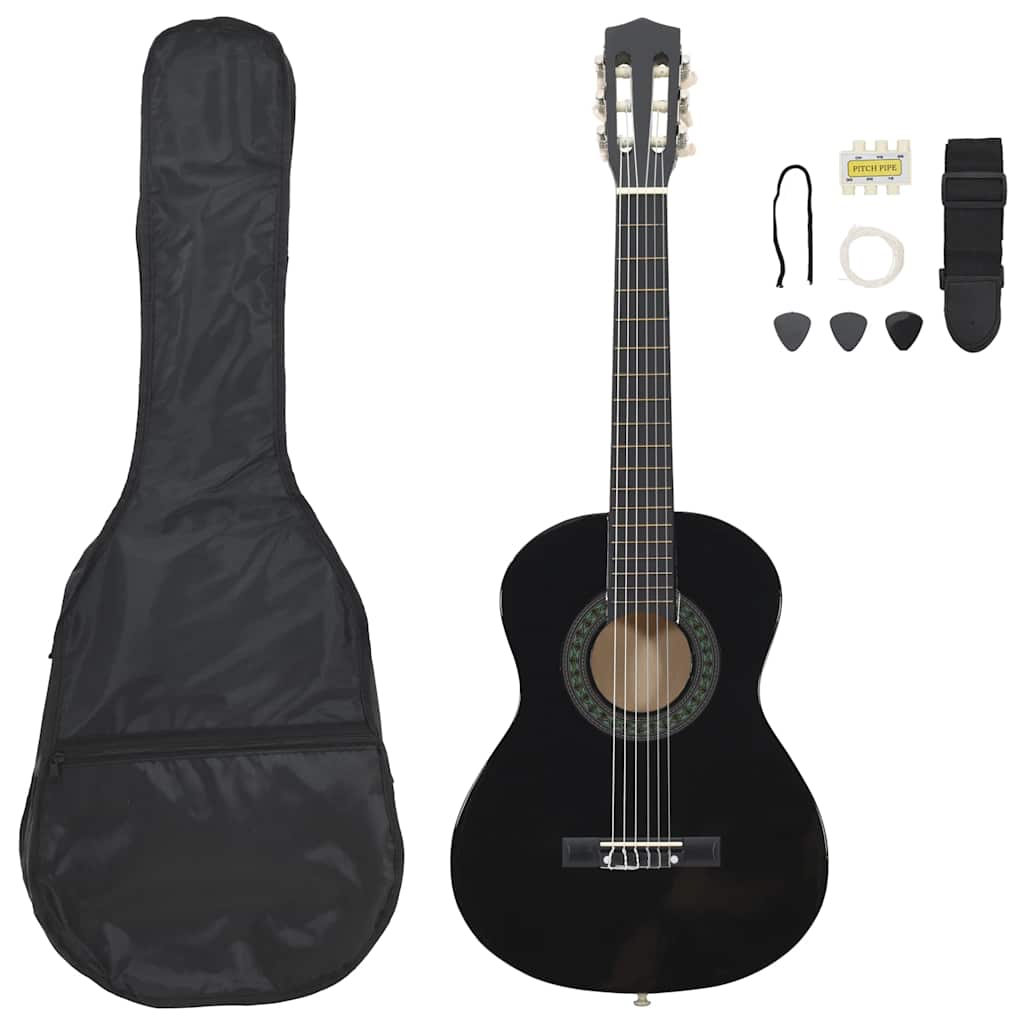 12.-tlg. Klassische Gitarre Set für Anfänger 4/4 39