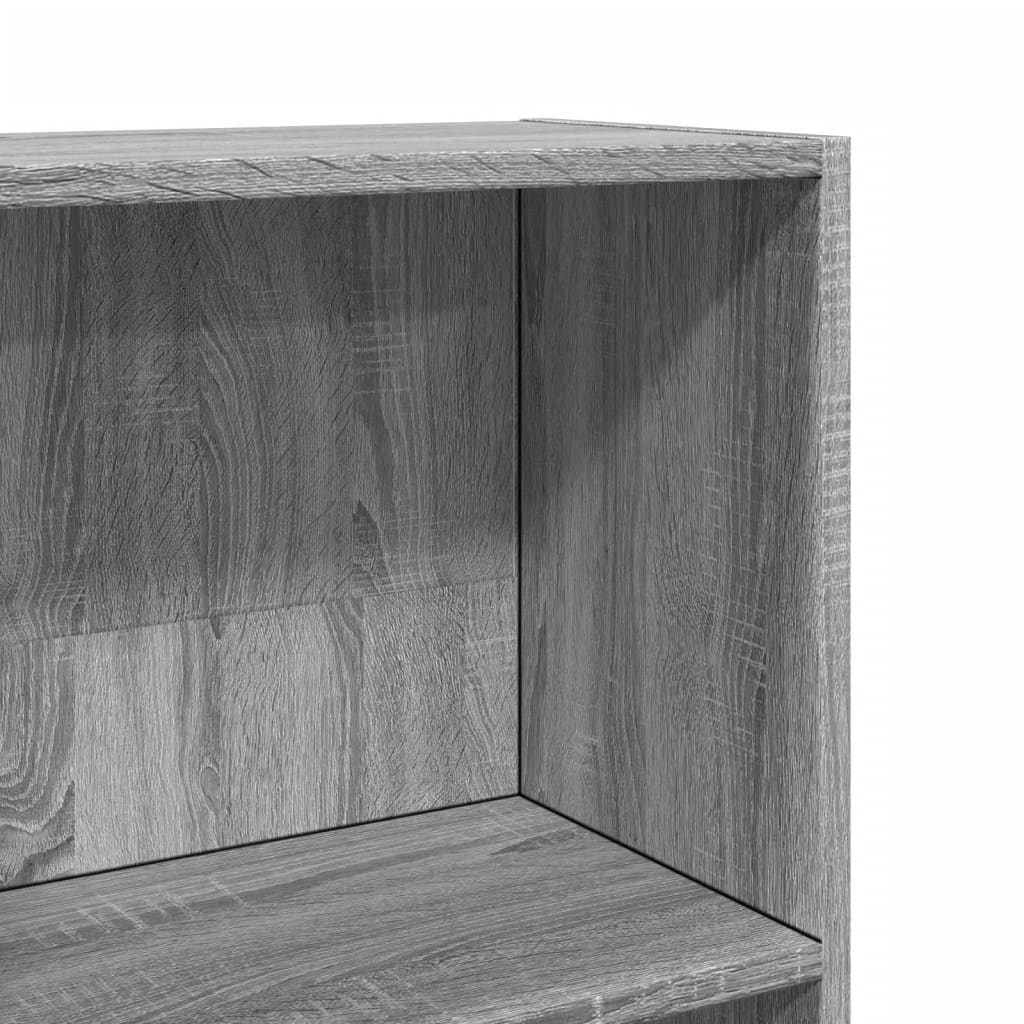Bücherregal Weiß 80x30x189 cm Holzwerkstoff