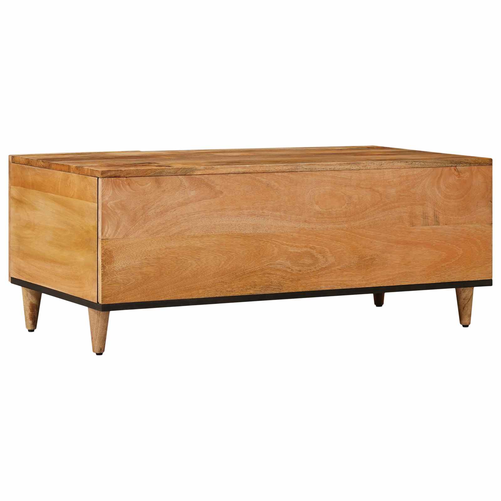 Couchtisch Braun 100 x 54 x 40 cm Massivholz Mango