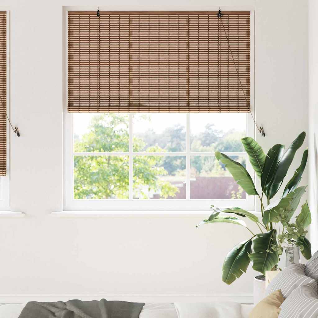Rollo Braun 60 x 160 cm Bambus