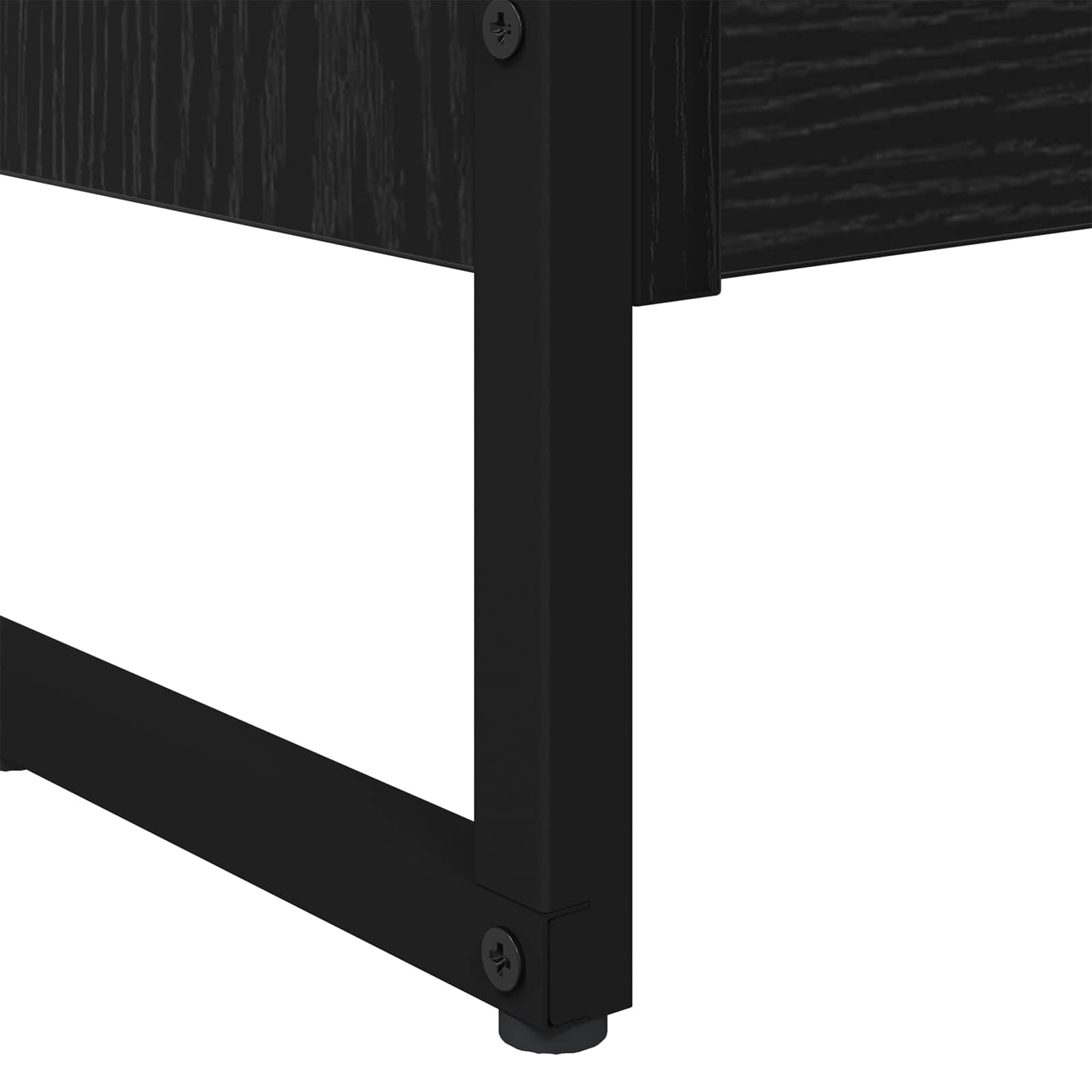 Bücherregal 2 pcs Schwarz Eichen-Optik 60 x 30 x 189,5 cm