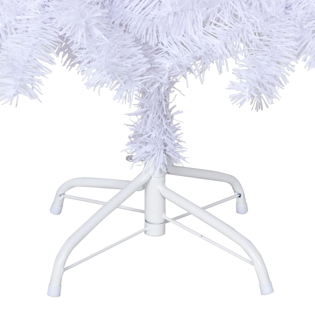 Künstlicher Weihnachtsbaum mit Dicken Zweigen Grün 150 cm PVC