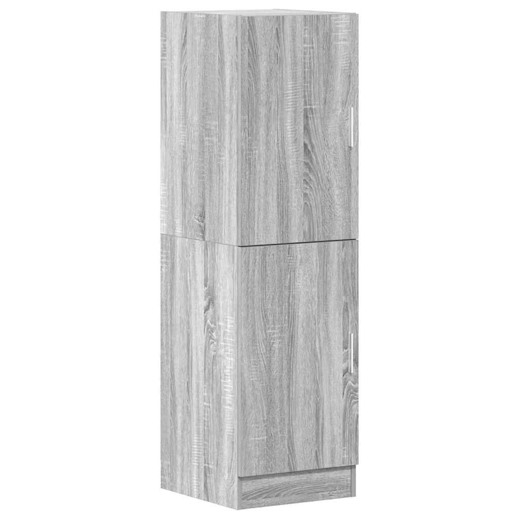 2-tlg. Küchenschrank-Set Weiß Holzwerkstoff