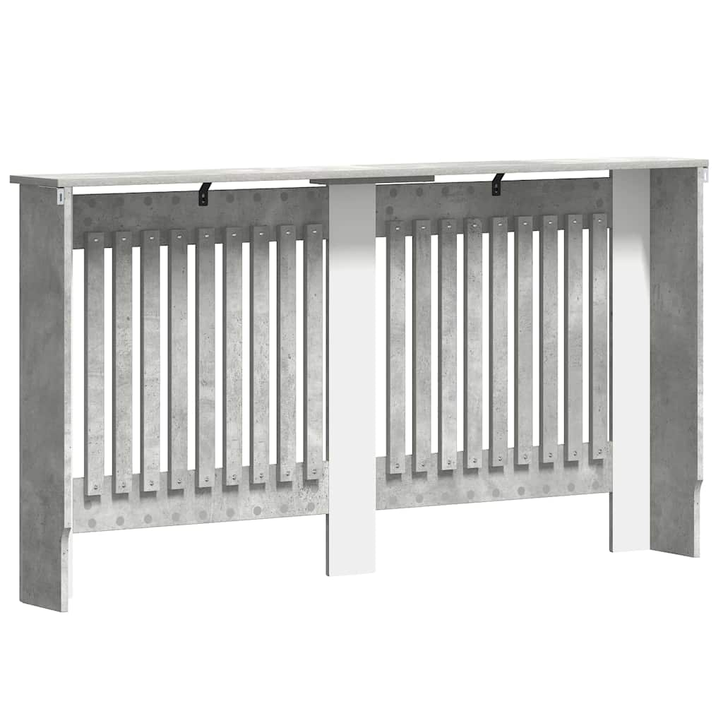 Holzwerkstoff Heizkörper-Abdeckung Heizkörperverkleidung 112 cm, weiß