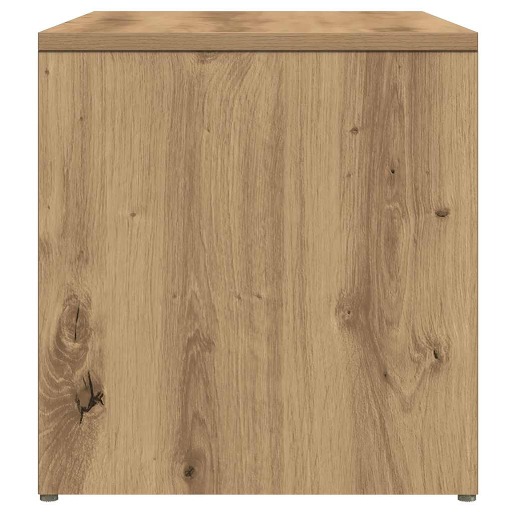 Beistelltisch Weiß 59x36x38 cm Holzwerkstoff