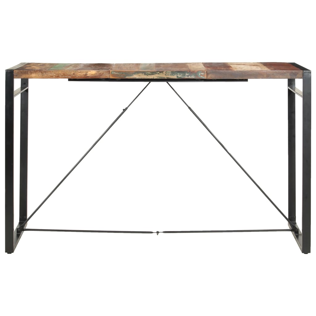Bartisch 110 x 60 x 110 cm Massivholz Mango