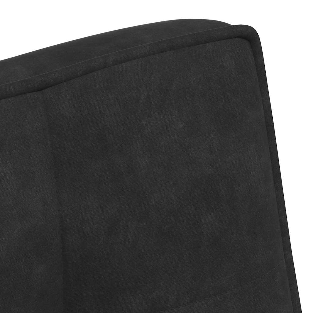 Sitzbank Hellgrau 110x74x84 cm Samt