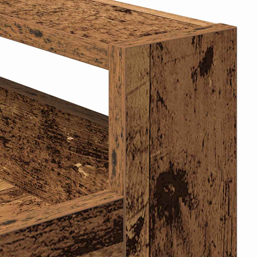 Küchenwagen Weiß 60x45x80 cm Holzwerkstoff