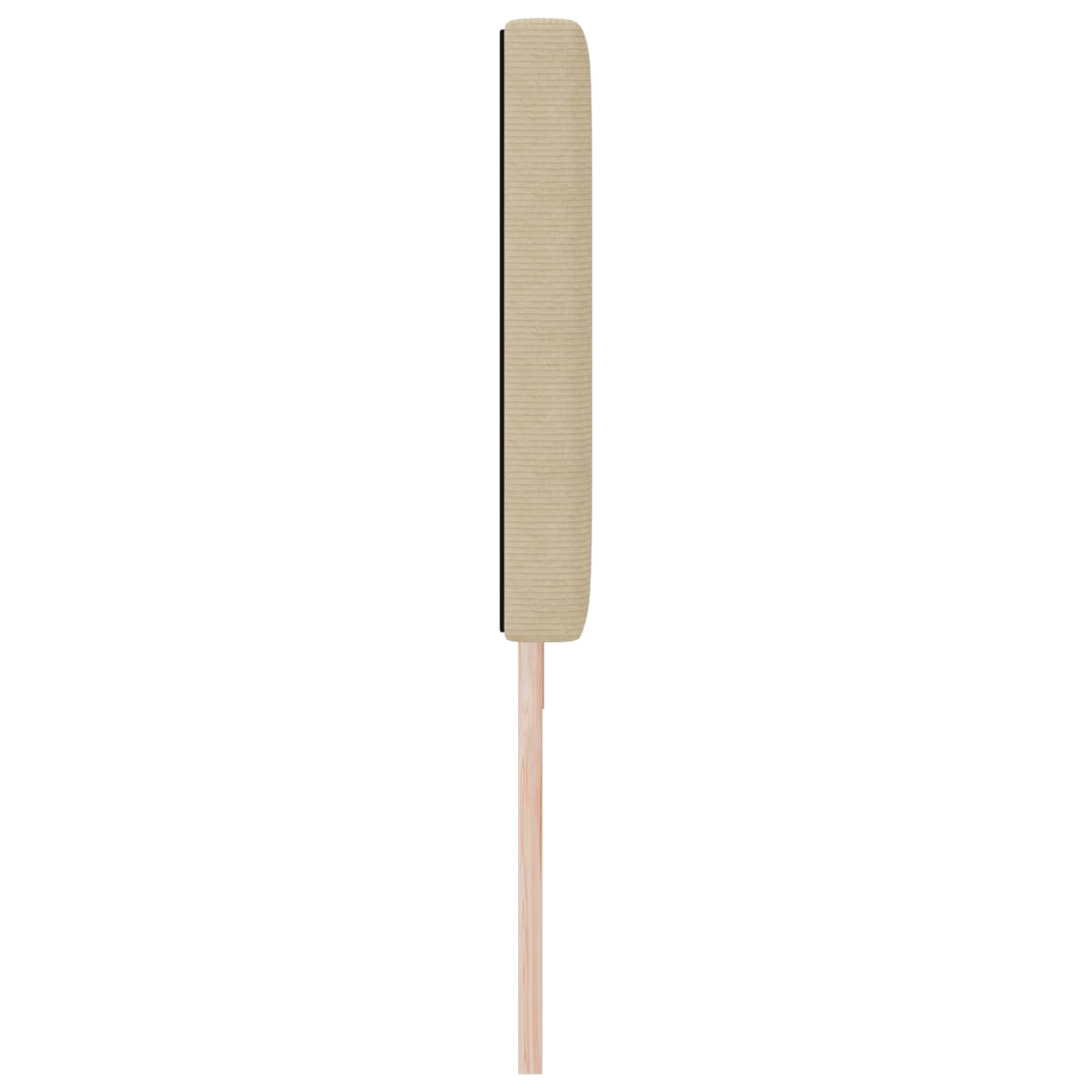 Kopfteil Hellgrau 80 cm Cordstoff
